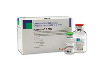 HAEMATE-P  500 IU IV ENJEKSIYON/INFUZYON ICIN TOZ VE COZUCU
